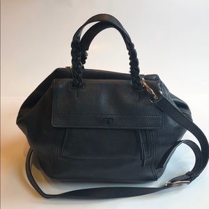 Tory Burch Half-Moon Satchel / Crossbody